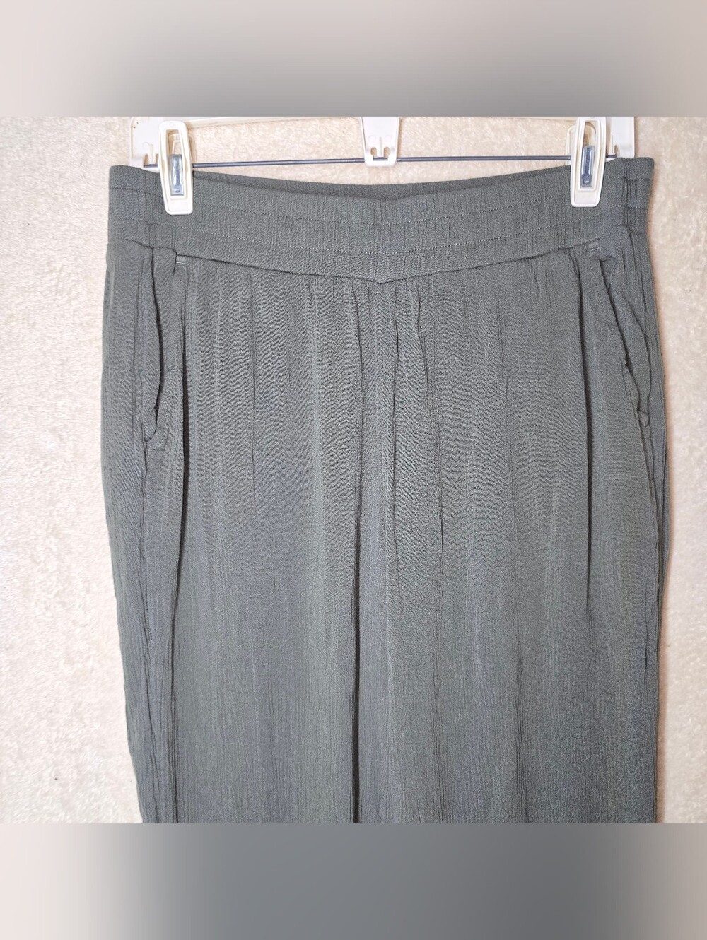 Three Dots Womens BOHO Pull On Flowy Pants Size Medium